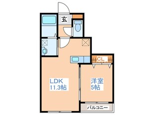 サンシティ平岸の物件間取画像